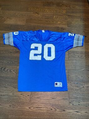 Vintage Barry Sanders Detroit Lions jersey